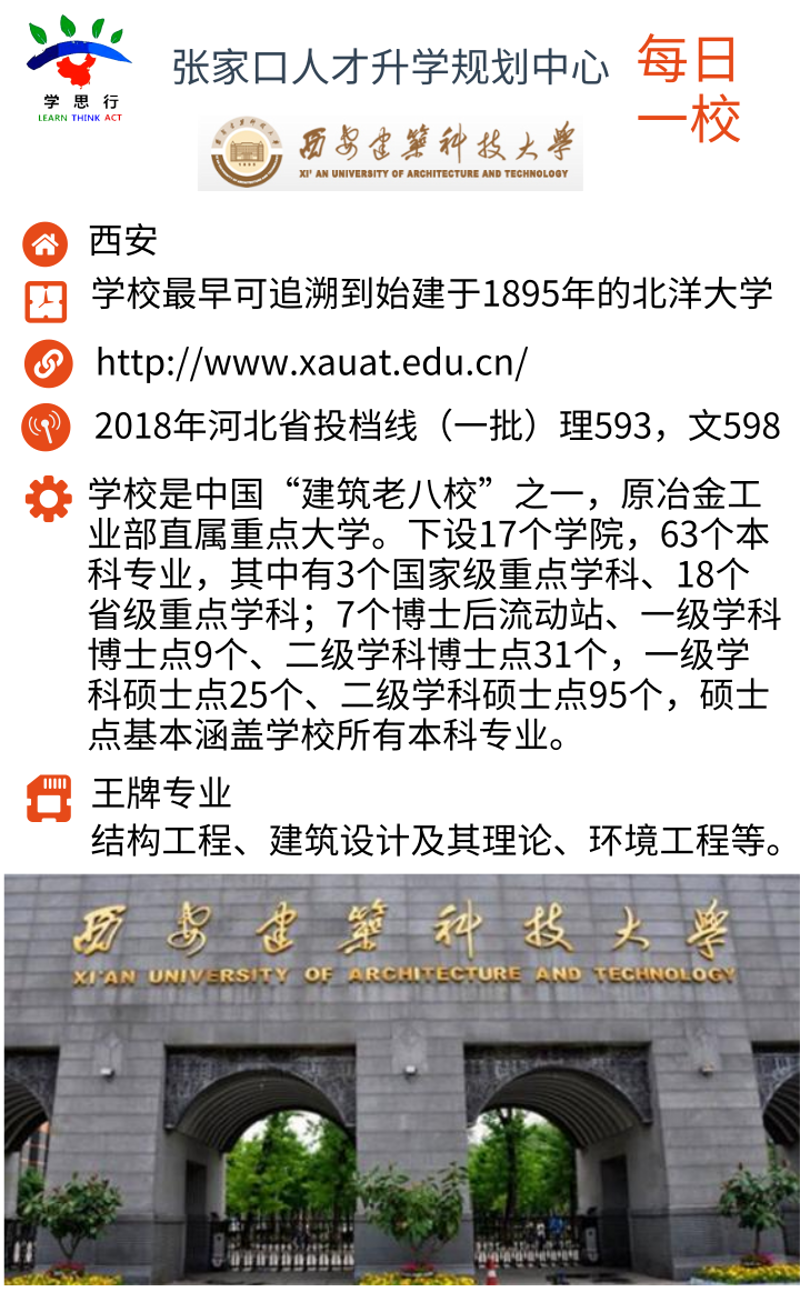 张家口升学规划
